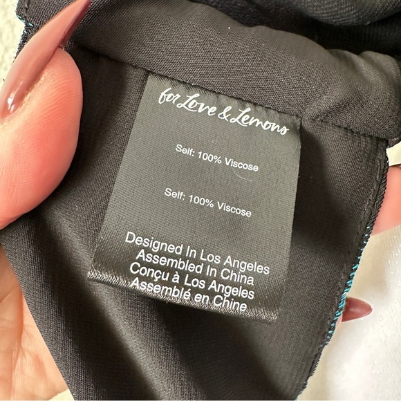 FOR LOVE AND LEMONS Avery Bra Top in Green Plaid Sz. Large - Picture 8 of 12